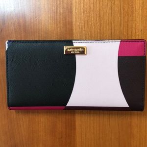 Kate Spade Stacy Laurel Way Geo Spotlight Wallet